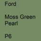 Preview: Ford, Moss Green Pearl, P6.